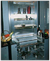 Küchengeräte für Zoom-Küppersbusch, Edelstahl; Weil a. R., 1987-1992