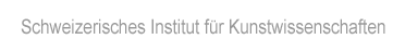 Schweizerisches Institut für Kunstwissenschaften